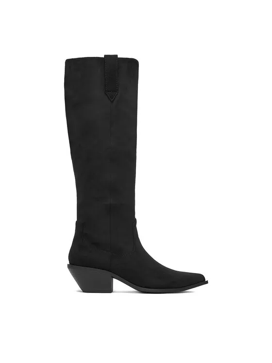 Stiefel · Schwarz · 5 cm