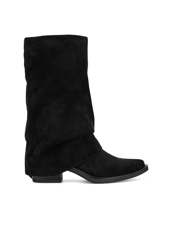Stiefel · Schwarz · 5 cm