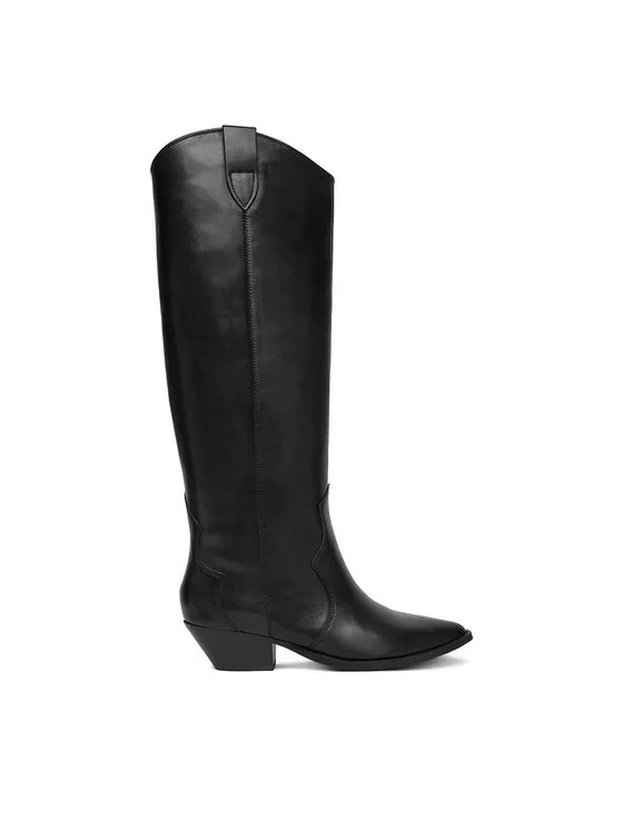 Stiefel · Schwarz · 5 cm