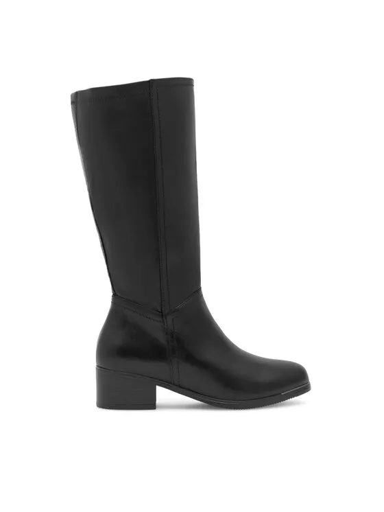 Stiefel · Schwarz · 5 cm