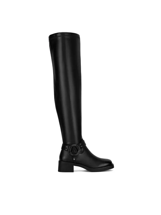 Stiefel · Schwarz · 5 cm