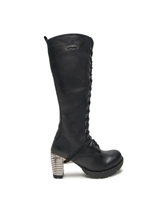 Stiefel · Schwarz · 7 cm