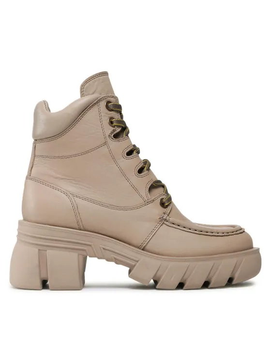 Stiefeletten · Beige · 7 cm