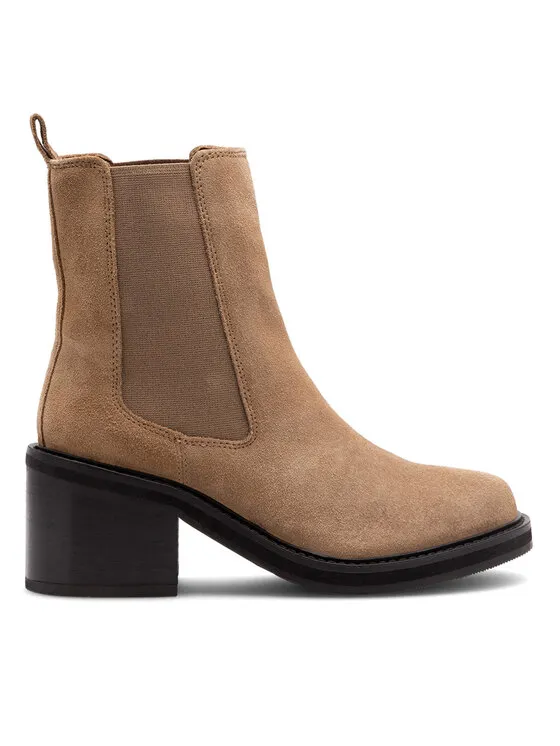 Stiefeletten · Beige · 7 cm