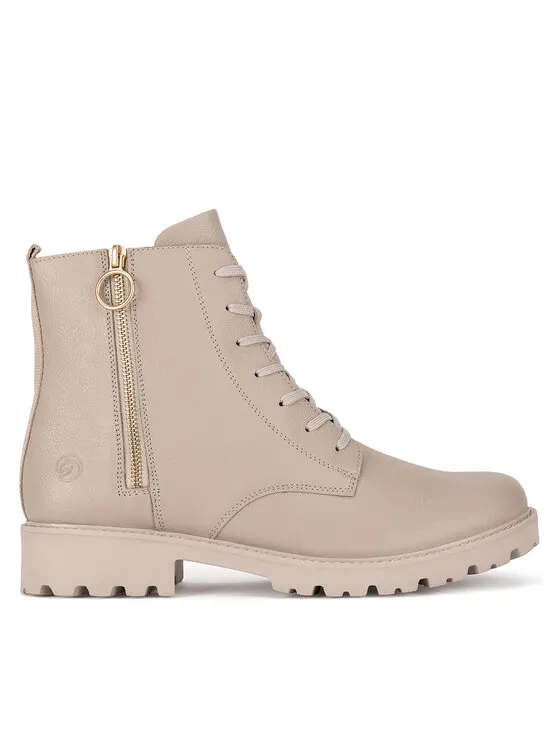 Stiefeletten · Beige
