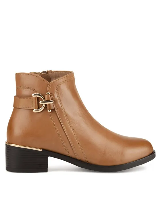 Stiefeletten · Braun · 4.5 cm