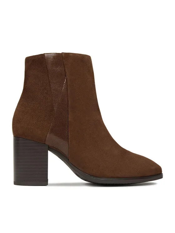 Stiefeletten · Braun · 7 cm