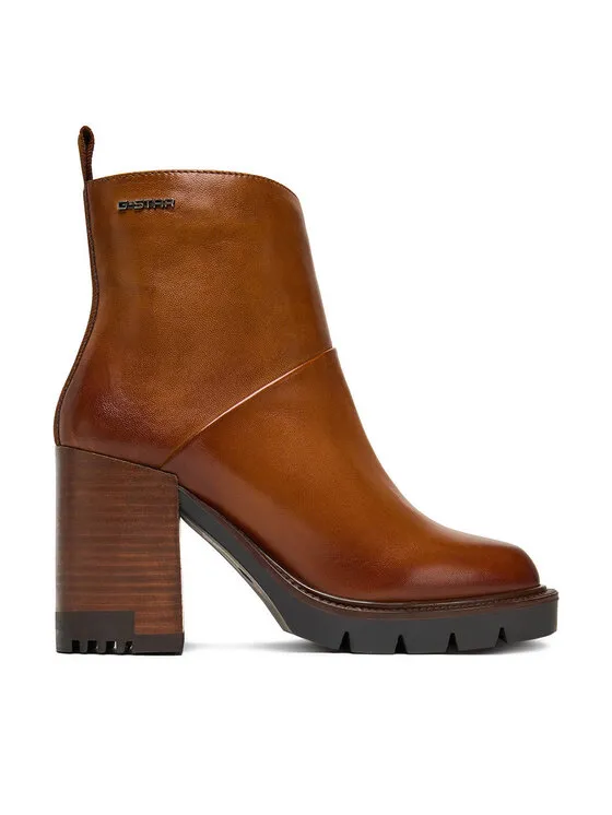 Stiefeletten · Braun · 8 cm