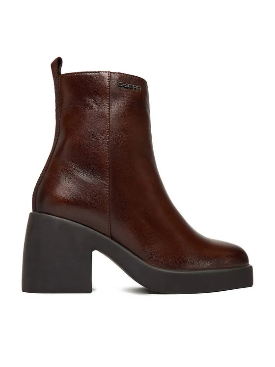 Stiefeletten · Braun · 8 cm