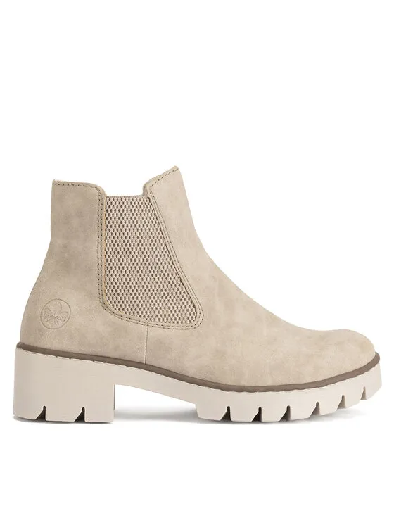 Stiefeletten · Écru · 5 cm