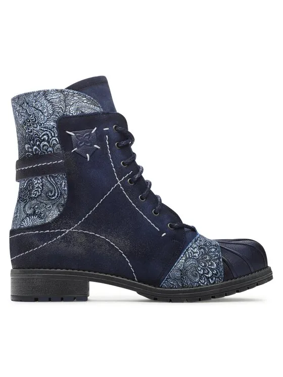 Stiefeletten · Dunkelblau