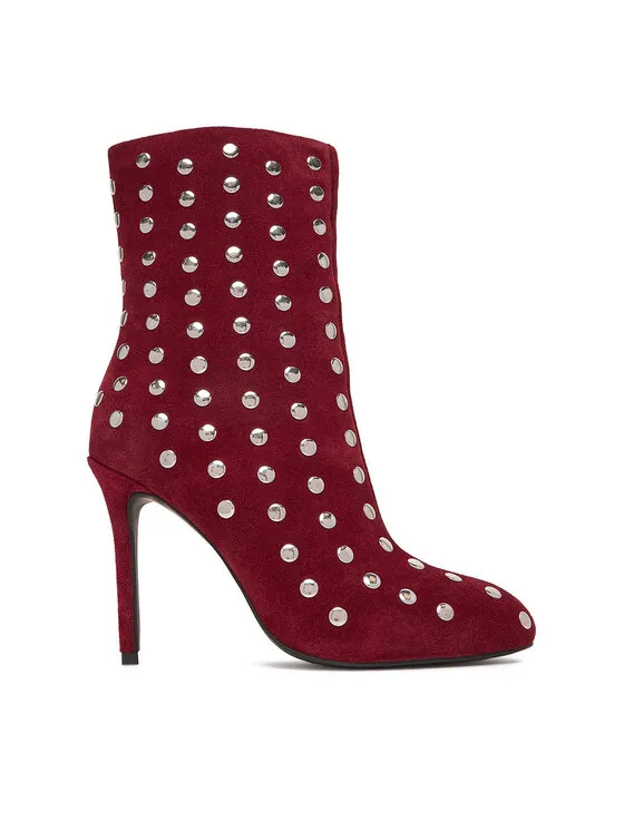 Stiefeletten · Dunkelrot · 10.5 cm