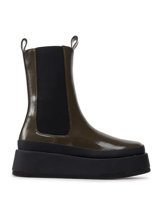 Stiefeletten · Grün