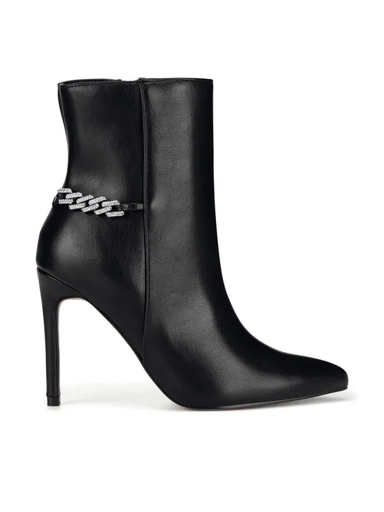 Stiefeletten · Schwarz · 10 cm