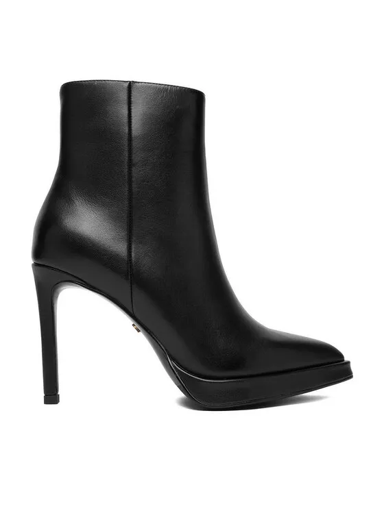 Stiefeletten · Schwarz · 10 cm