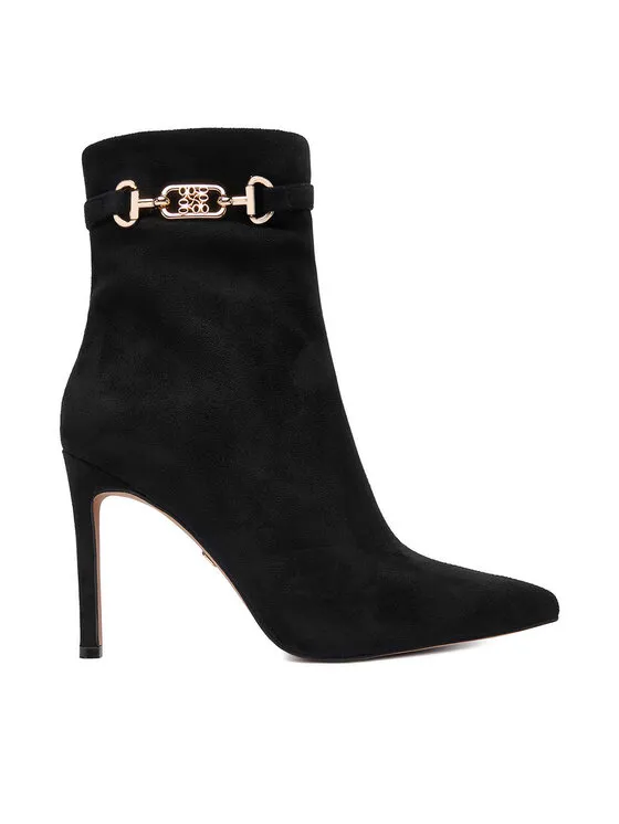 Stiefeletten · Schwarz · 10 cm