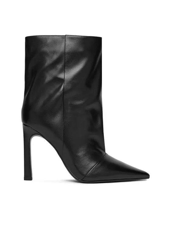 Stiefeletten · Schwarz · 10 cm