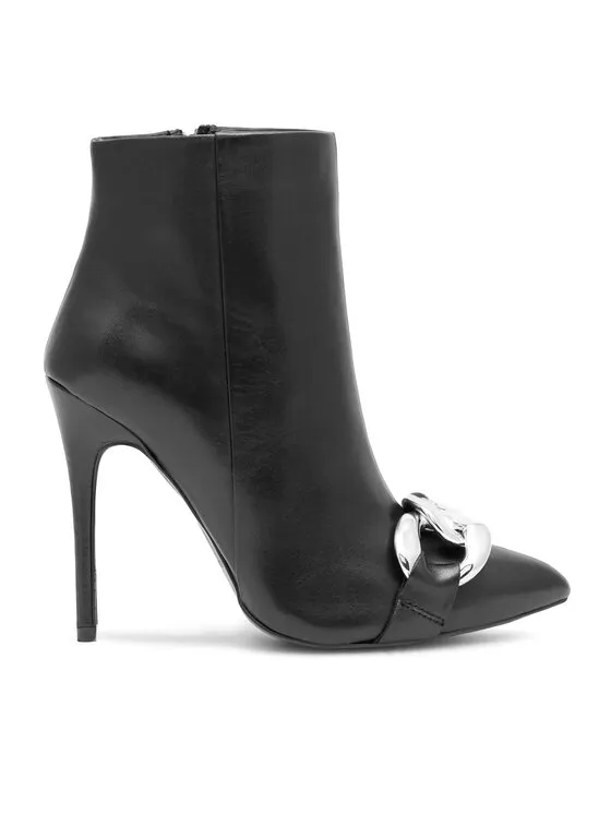 Stiefeletten · Schwarz · 11 cm