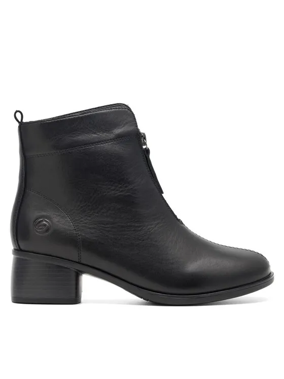 Stiefeletten · Schwarz · 4 cm