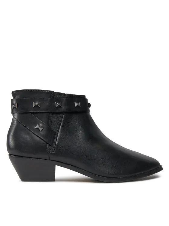 Stiefeletten · Schwarz · 4 cm