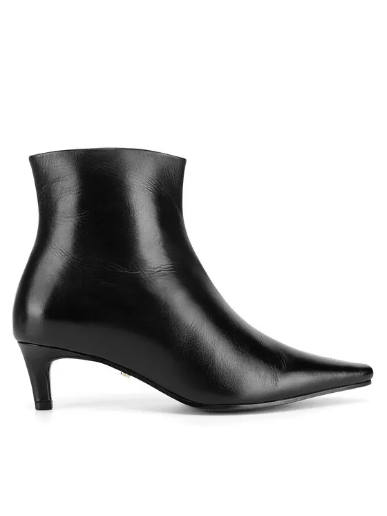 Stiefeletten · Schwarz · 5 cm