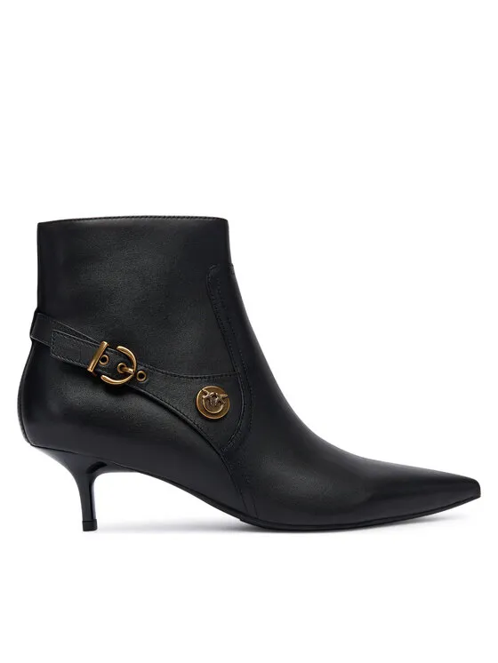 Stiefeletten · Schwarz · 5 cm