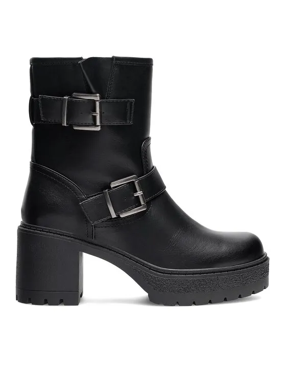 Stiefeletten · Schwarz · 5 cm