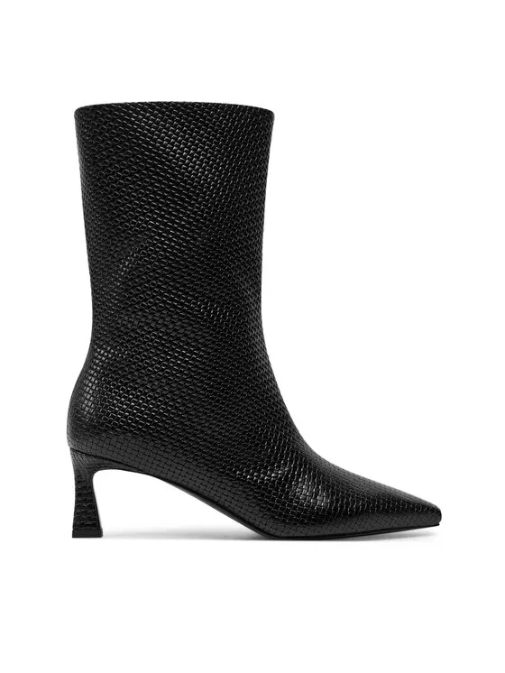 Stiefeletten · Schwarz · 6 cm