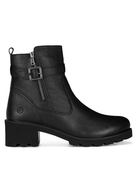 Stiefeletten · Schwarz · 6 cm