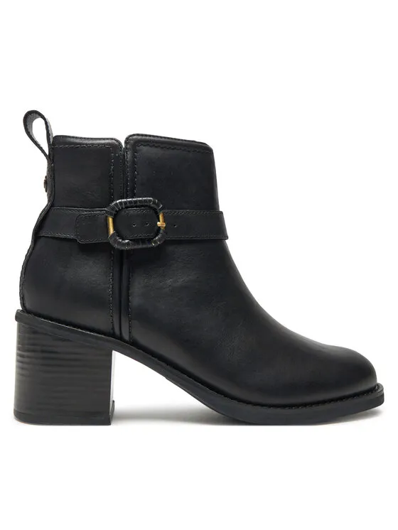 Stiefeletten · Schwarz · 7 cm