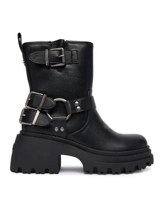 Stiefeletten · Schwarz · 7 cm