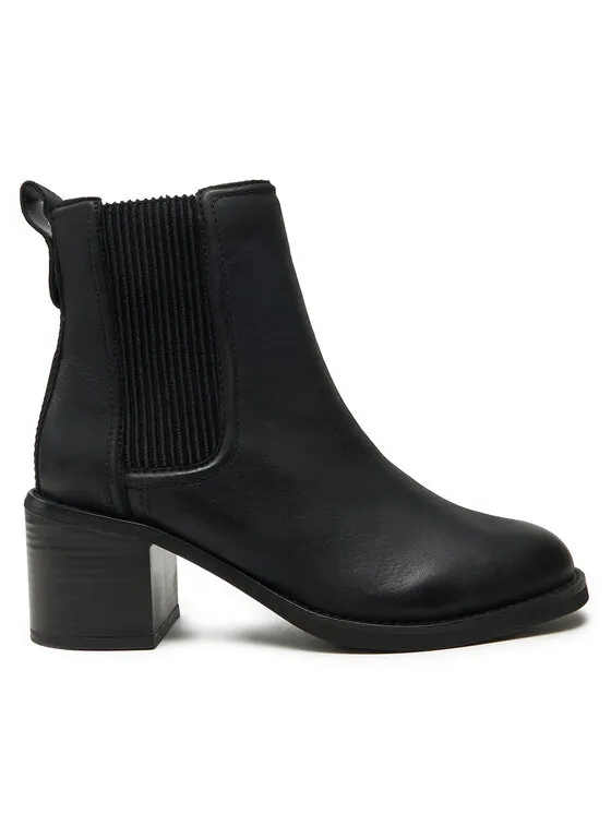 Stiefeletten · Schwarz · 7 cm