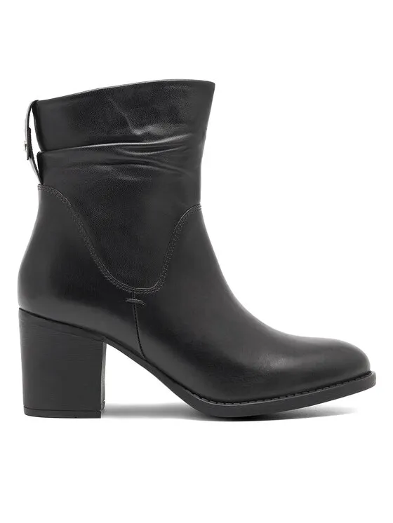 Stiefeletten · Schwarz · 7 cm