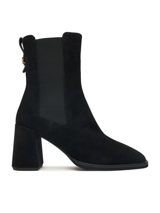 Stiefeletten · Schwarz · 8 cm