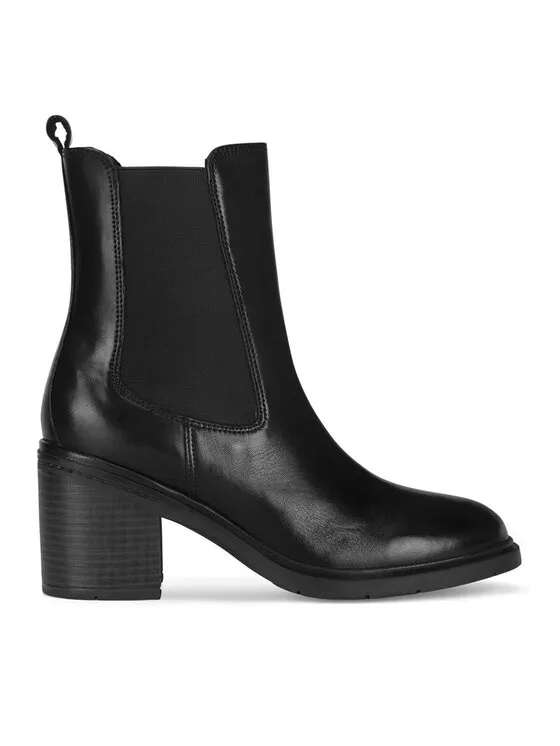 Stiefeletten · Schwarz · 8 cm