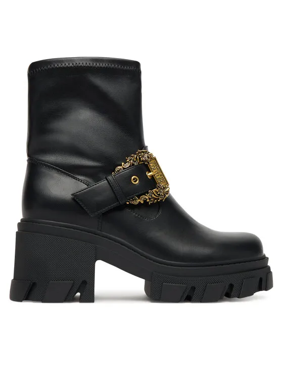 Stiefeletten · Schwarz · 8 cm