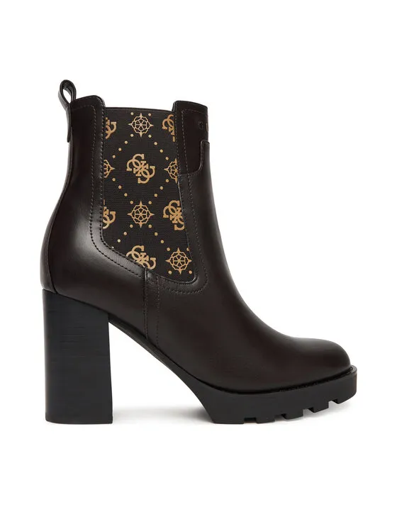 Stiefeletten · Schwarz · 9 cm