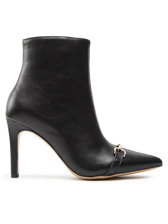 Stiefeletten · Schwarz · 9 cm