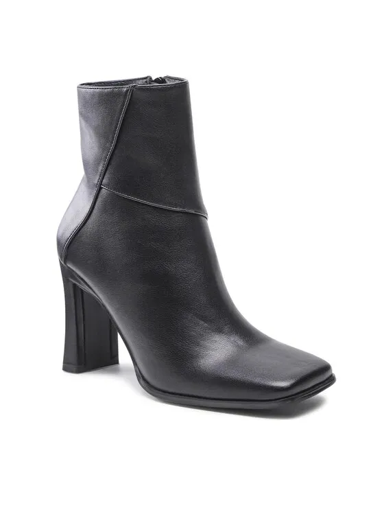 Stiefeletten · Schwarz · 9 cm