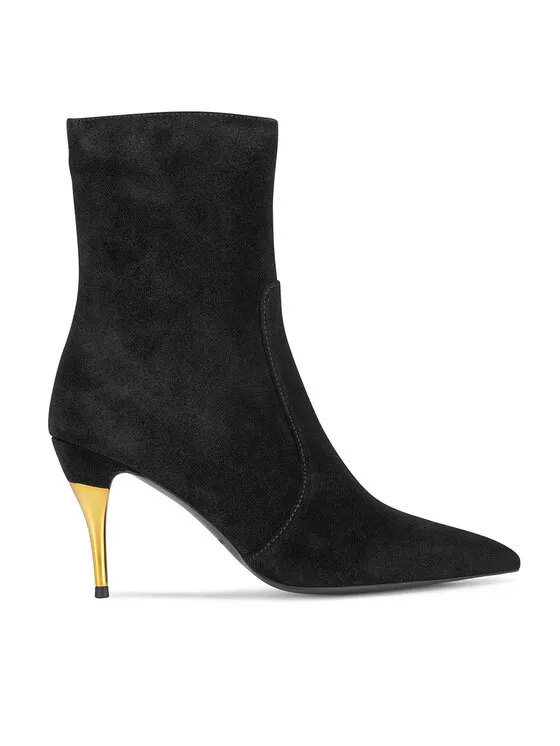 Stiefeletten · Schwarz · 9 cm