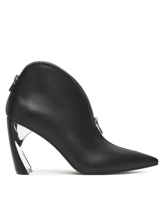 Stiefeletten · Schwarz · 9 cm