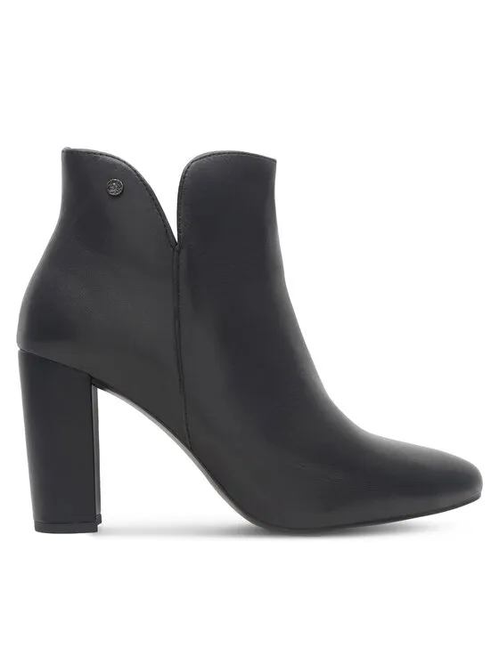 Stiefeletten · Schwarz · 9 cm