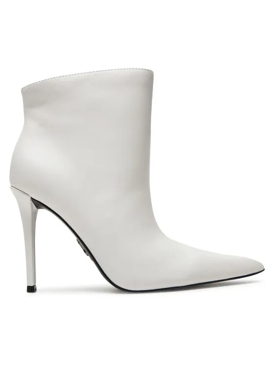 Stiefeletten · Weiß · 10 cm