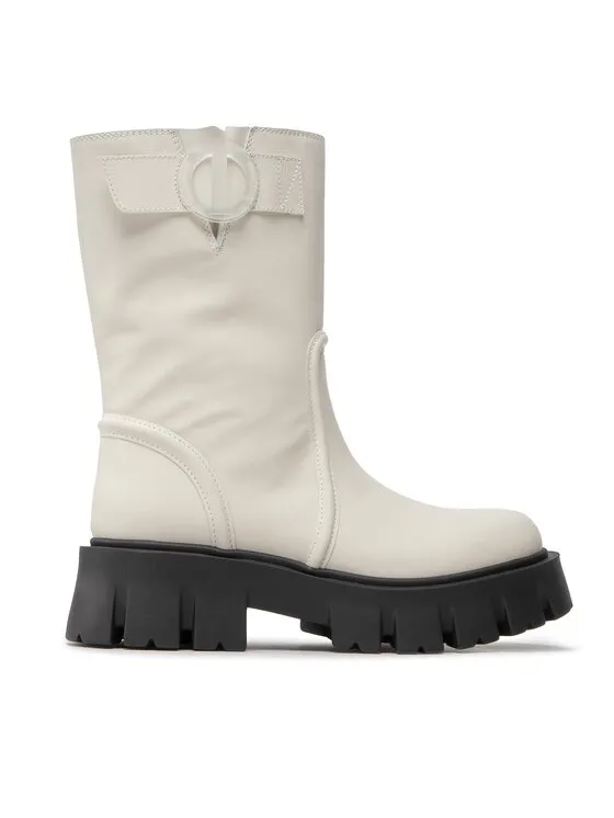 Stiefeletten · Weiß