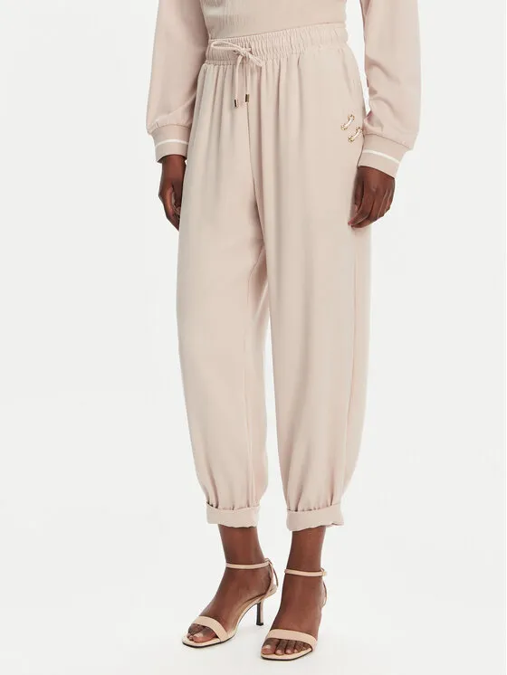 Stoffhose · Beige · Regular Fit