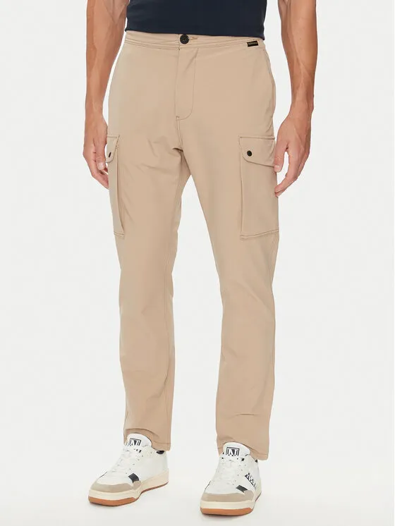 Stoffhose · Beige · Regular Fit