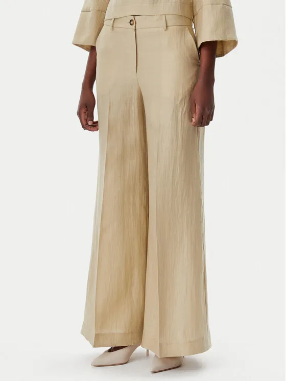 Stoffhose · Beige · Regular Fit