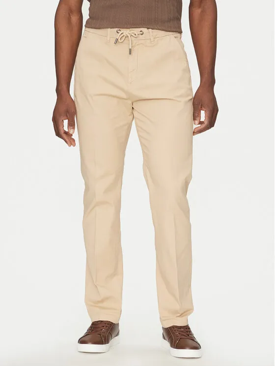 Stoffhose · Beige · Regular Fit