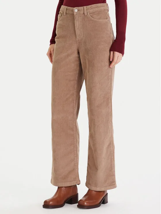 Stoffhose · Beige · Regular Fit