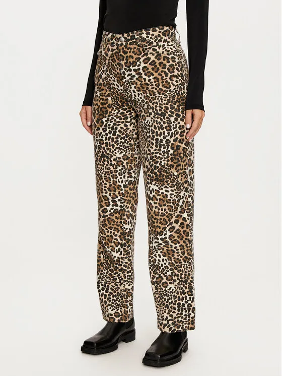 Stoffhose · Beige · Regular Fit